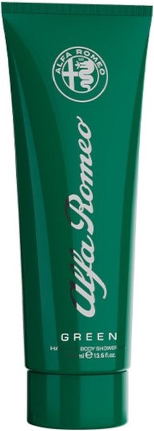 Gel Douche Alfa Romeo - 400 Ml - Pour Cheveux, Corps Et Visage - Senteur Plantes - Neuf