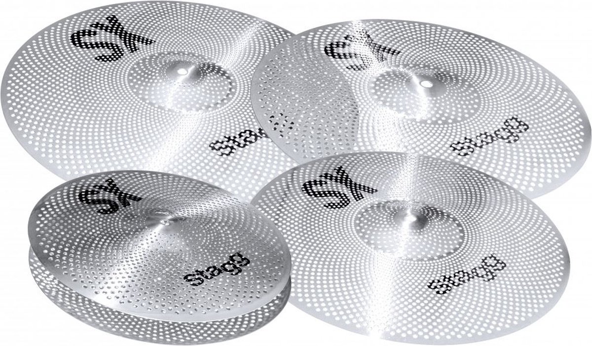 Stagg SXM Set Silent Cymbal Set