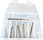 BGS HSS-spiraalborenset titanium gecoat 1,5 - 10 mm, 15 delig