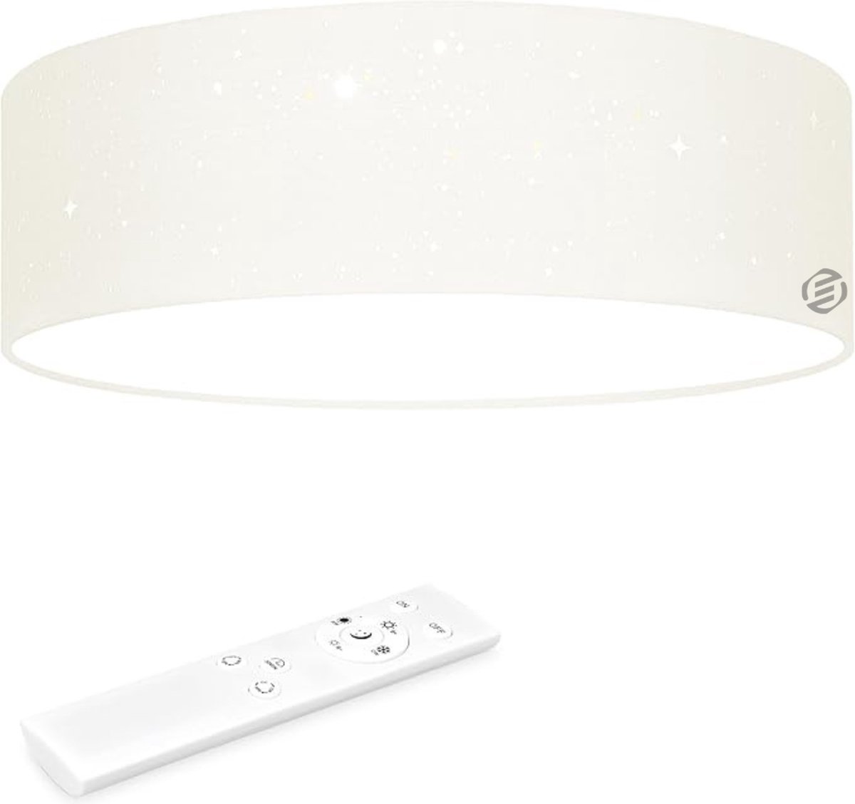 Equivera Plafonaire Lamp - Lamp - Plafond Lamp - Plafonnaire Lamp - Plafondlamp White
