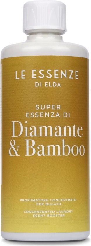 Le Essenze di Elda - Diamante & Bamboo -Wasparfum - 500 ml - Textielverfrisser