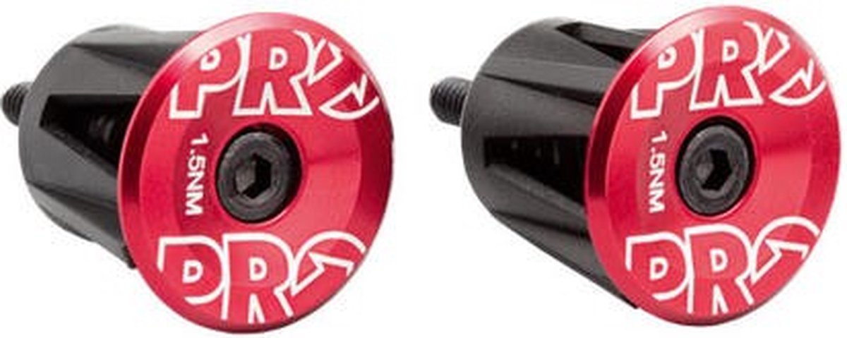PRO Stuurdop Aluminium Rood