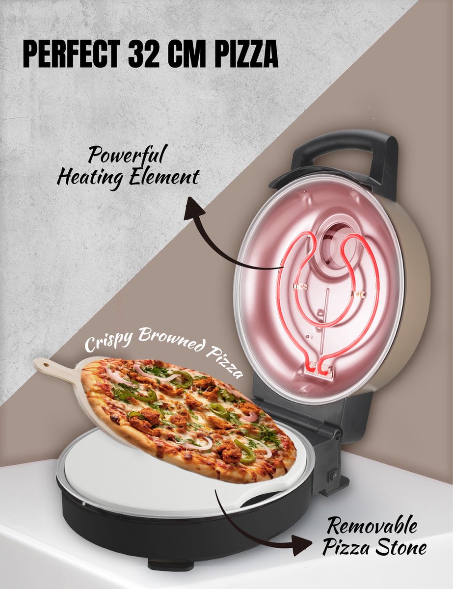 Pizzamaker bestron - Huishoudelijke apparaten kopen | Lage prijs