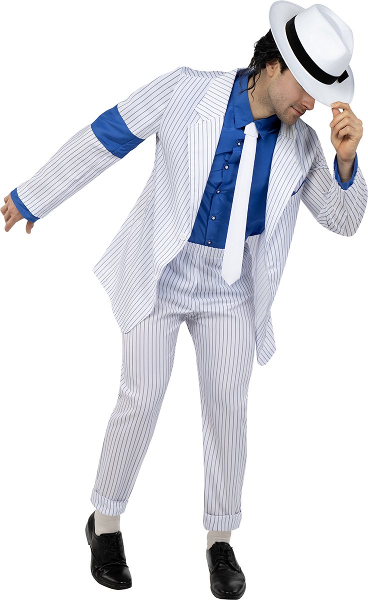 FUNIDELIA Michael Jackson Smooth Criminal Kostuum voor mannen - L - XL