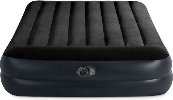Intex Pillow Rest Raised Luchtbed met ingebouwde pomp - 203 x 152 x 42 cm