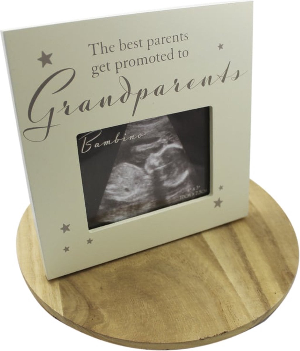 Bambino echo fotolijstje the best parents get promoted to grandparents