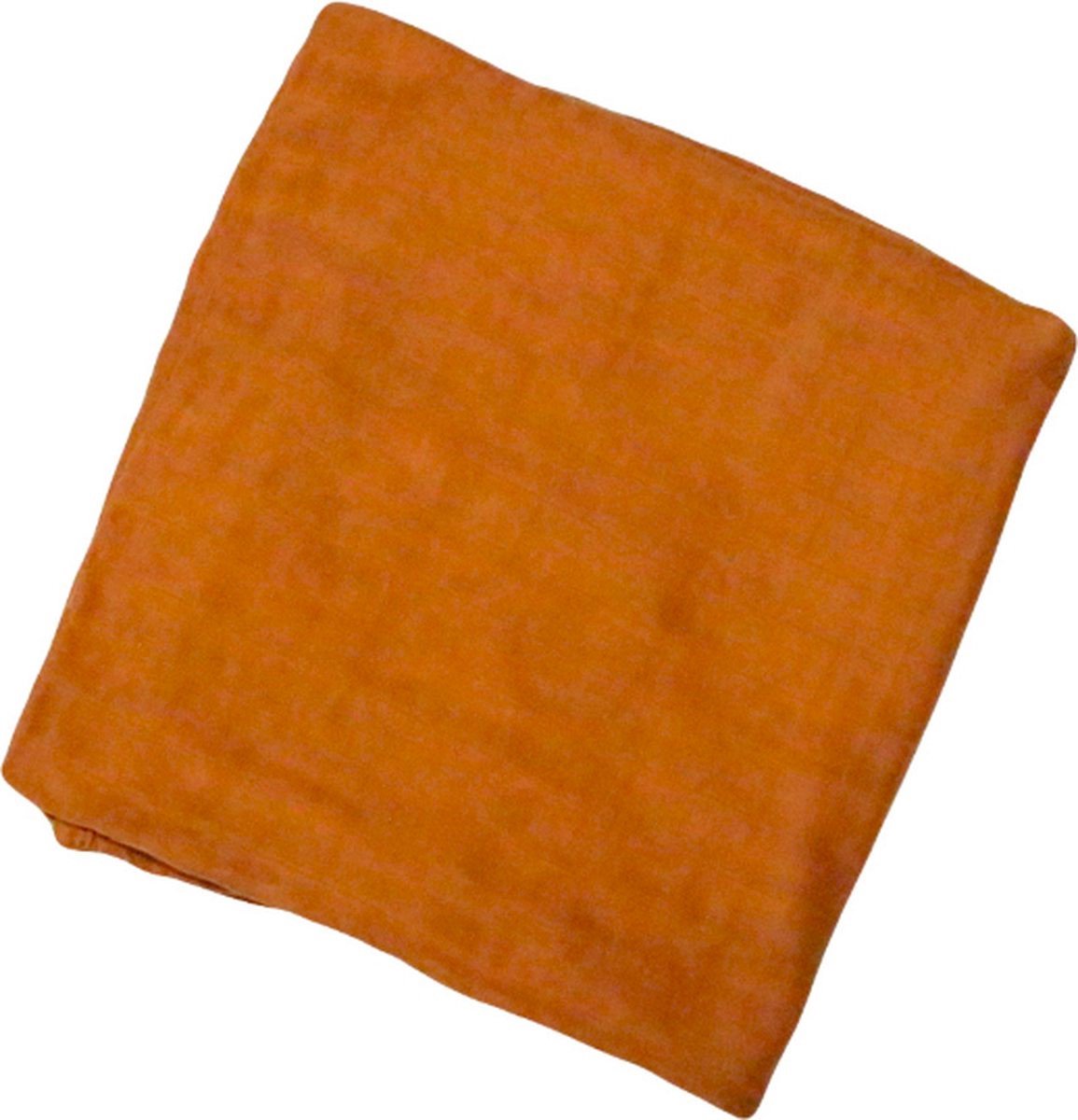 Goedkoopste Hydrofiele doek XL - Oranje - 120x120 cm - Inbakerdoek - Swaddle doek groot