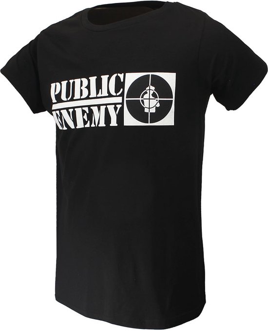 Foto: Public enemy crosshairs logo t shirt offici le merchandise m