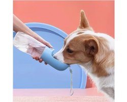 Top 10 hondenspullen voor onderweg 2026: Drinkfles Hond 350 ml blauw
