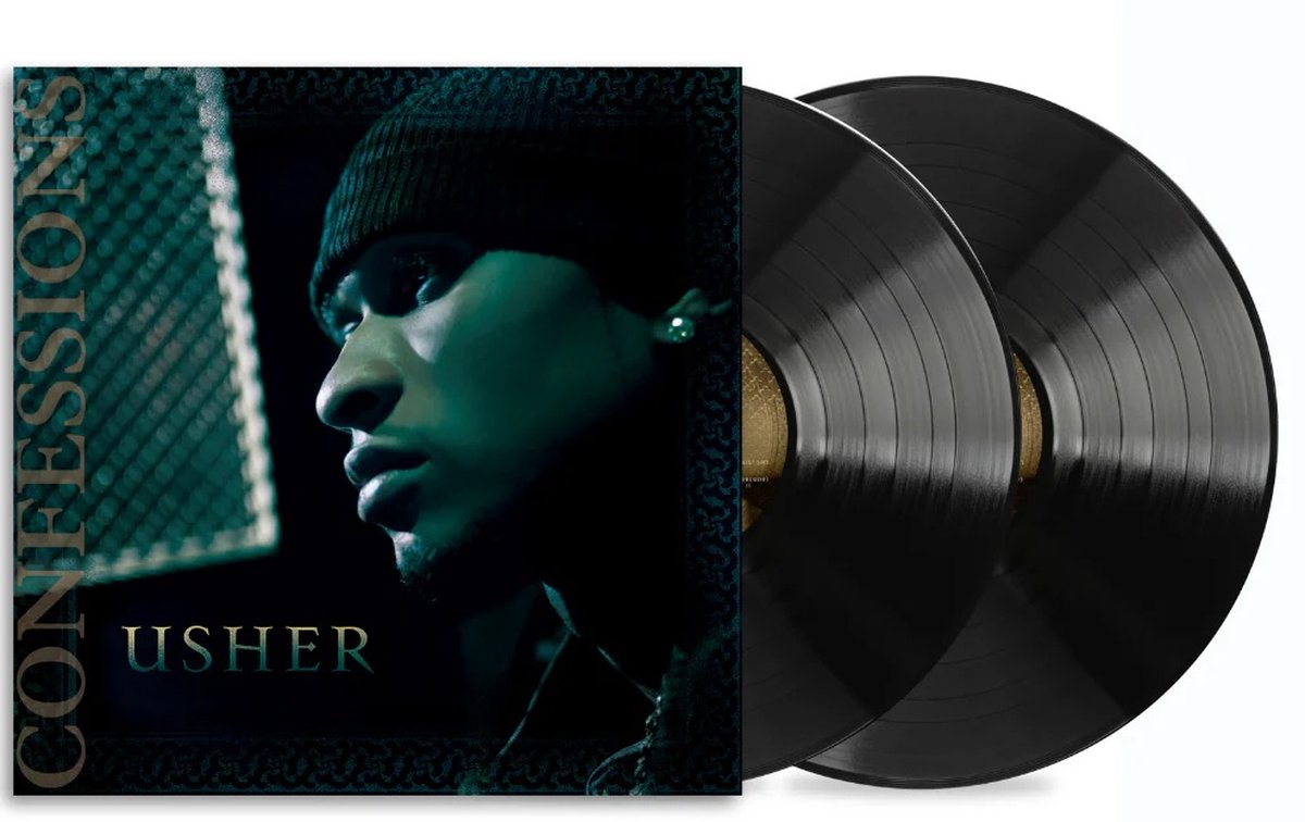 Usher Confessions アッシャー R&B LPレコード Sony Music Usher Confessions LP - R&B album met dance-pop en hip