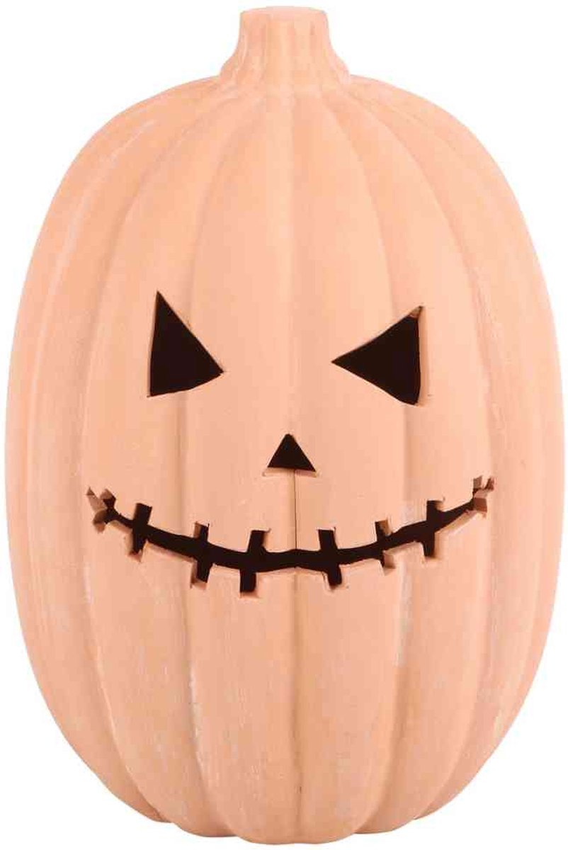 Something Different - 30cm Terracotta Pumpkin Beeld/figuur - Oranje