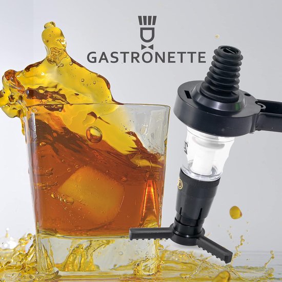 itrimaka Schenktuiten voor sterke drankflessen,Flestuiten voor sterke drank - Drankdispenser Flessenschenker,Shot Schenker Dispenser, Alcohol Meten Thuis Bar Tool voor Drank Wijn Cocktail