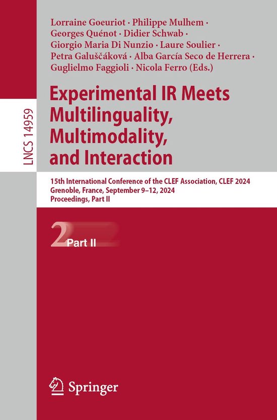 Springer Nature Proceedings Computer Science 2 - Experimenta ... - cover