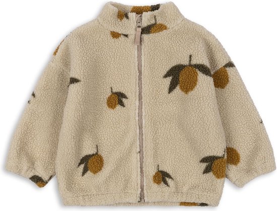 Konges Sløjd Jody Teddy Veste/Manteau avec polaire - Mon Grand Citron - Taille 5-6 ans