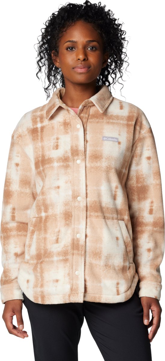 Columbia Benton Springs™ Ii Overshirt Bruin,Wit S Vrouw