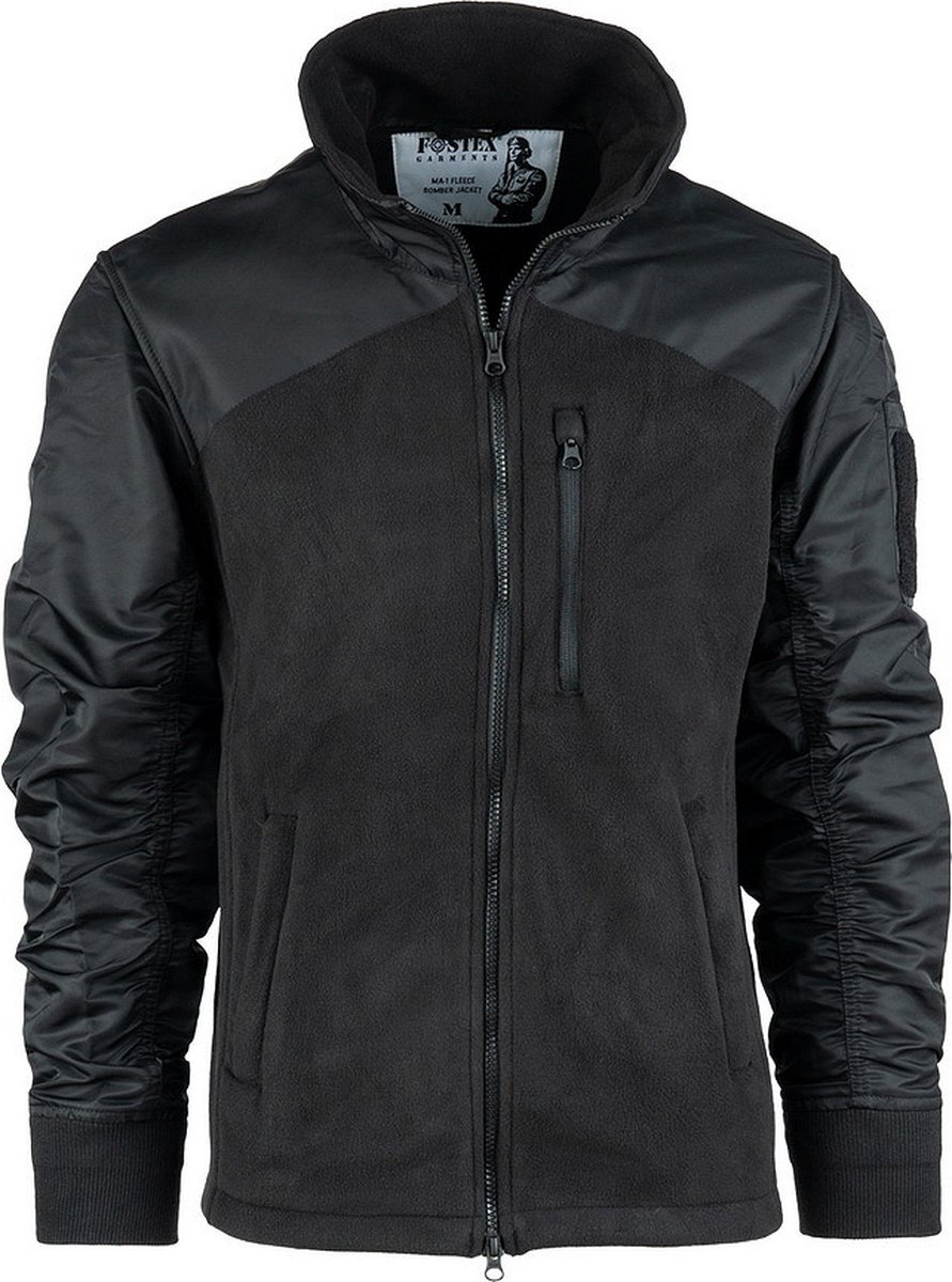 Fostex Ma-1 Fleece Bomber Jacket Groen