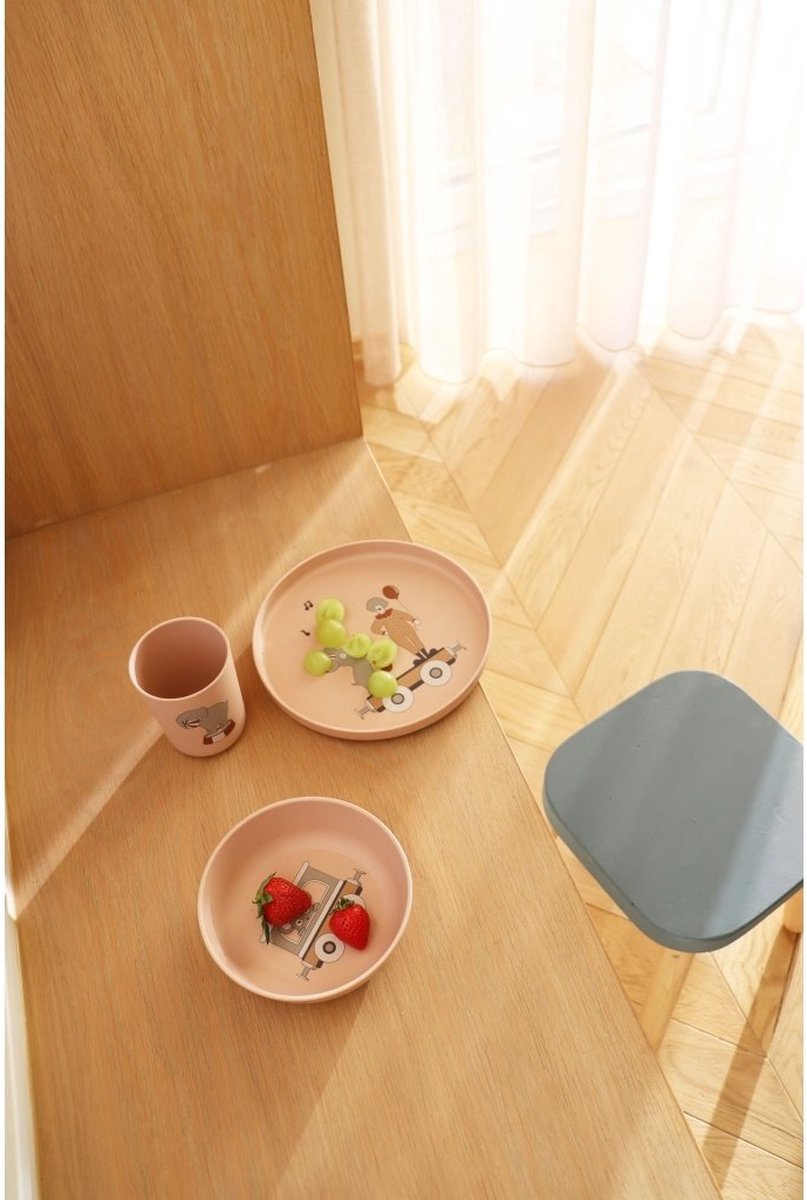 Milas bioplastic (PLA) dinerset 3-pack