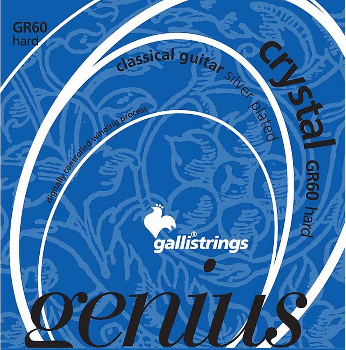 Galli GR-60 snaren set classic, hard tension, 029-033-041-030-038-045