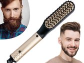 Bol.com Haar En Baard Stijltang - Baard Styler - Baard Straightener - Baardborstel - Beard Brush - Elektrische Baard Borstel - Z... aanbieding