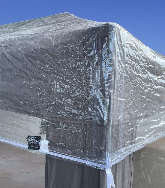 INSTENT® Klamboe voor 3x3 tuinhuisje 12 m kleurkeuze: zwart of wit, 2x rits, met klittenband voor bevestiging, vliegennet, insectenhor, vliegengordijn tuinhuisje