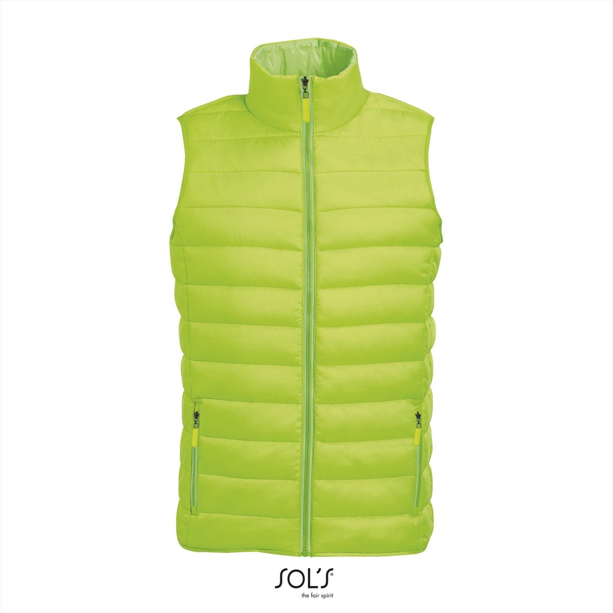 SOL'S Men´s Lightweight Bodywarmer Wave L01436 - Neon Lime - L