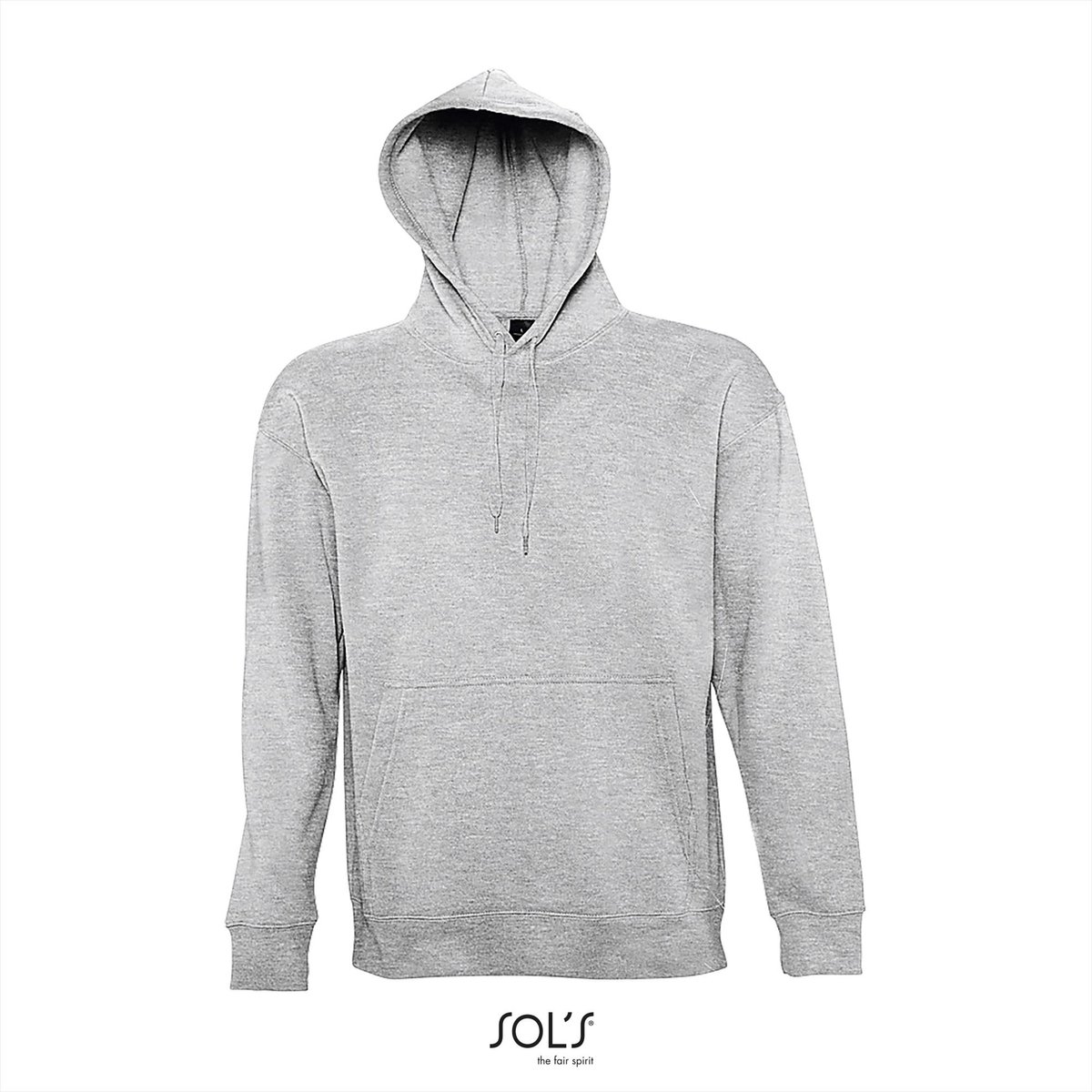 SOL'S Hooded-Sweater Slam L420 - Grey Melange - XS