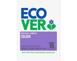 Ecover Waspoeder Kleur 16 Wasbeurten 1,2 kilo