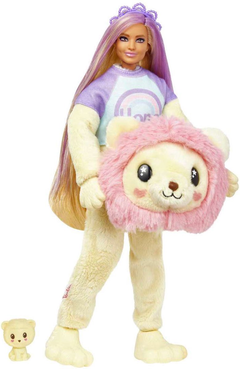Barbie Cutie Reveal Leeuw - Barbiepop — afbeelding 11