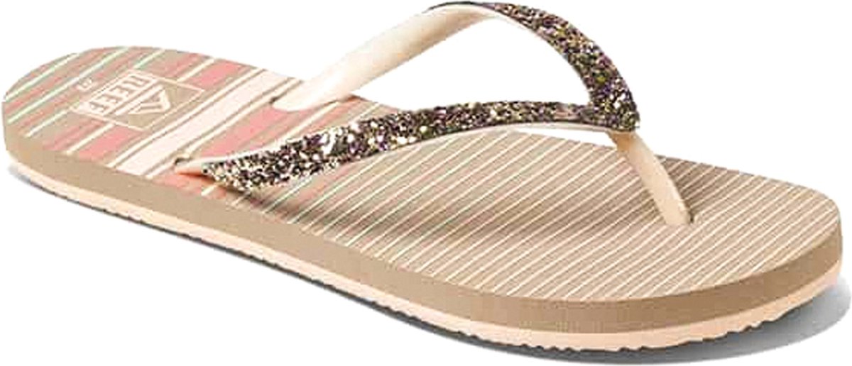 Reef Stargazer Prints Teenslippers Junior Beige