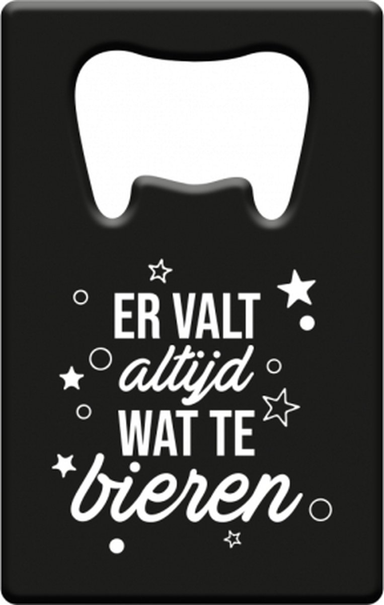 Metal beer opener - Er valt altijd wat te bieren