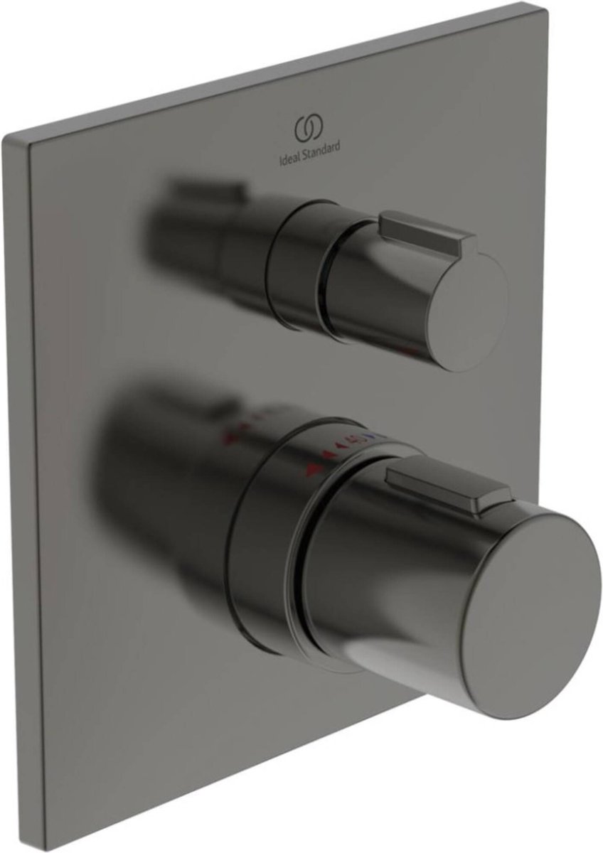 Ideal Standard CeraTherm - Inbouw thermostatische douchekraan, Magnetic Grey A6956A5