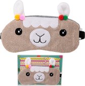 Slaapmasker lama pompom