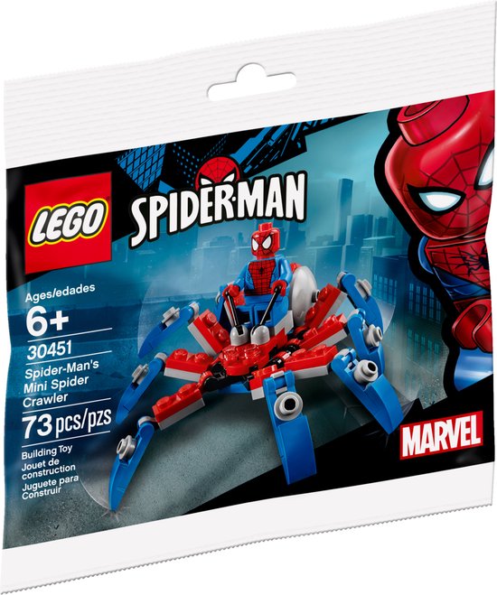 LEGO Marvel Spider-man’s Mini Spider Crawler (polybag) - 30451 | bol