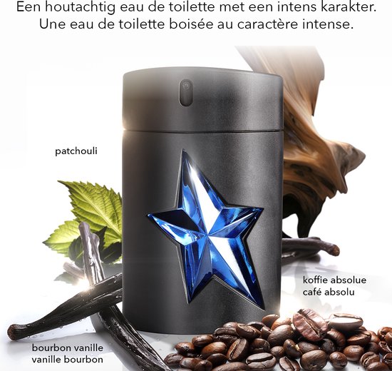 Mugler A-Men Eau de Toilette - Amber & Houtachtig Parfum - Navulbaar Parfum - 100ml
