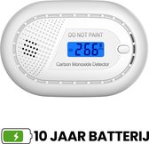 Bol.com Aroha Safety Pro Koolmonoxidemelder - CO melder met 10 jaar batterij - Draagbare koolstofmonoxidemelder CO meter & CO ga... aanbieding