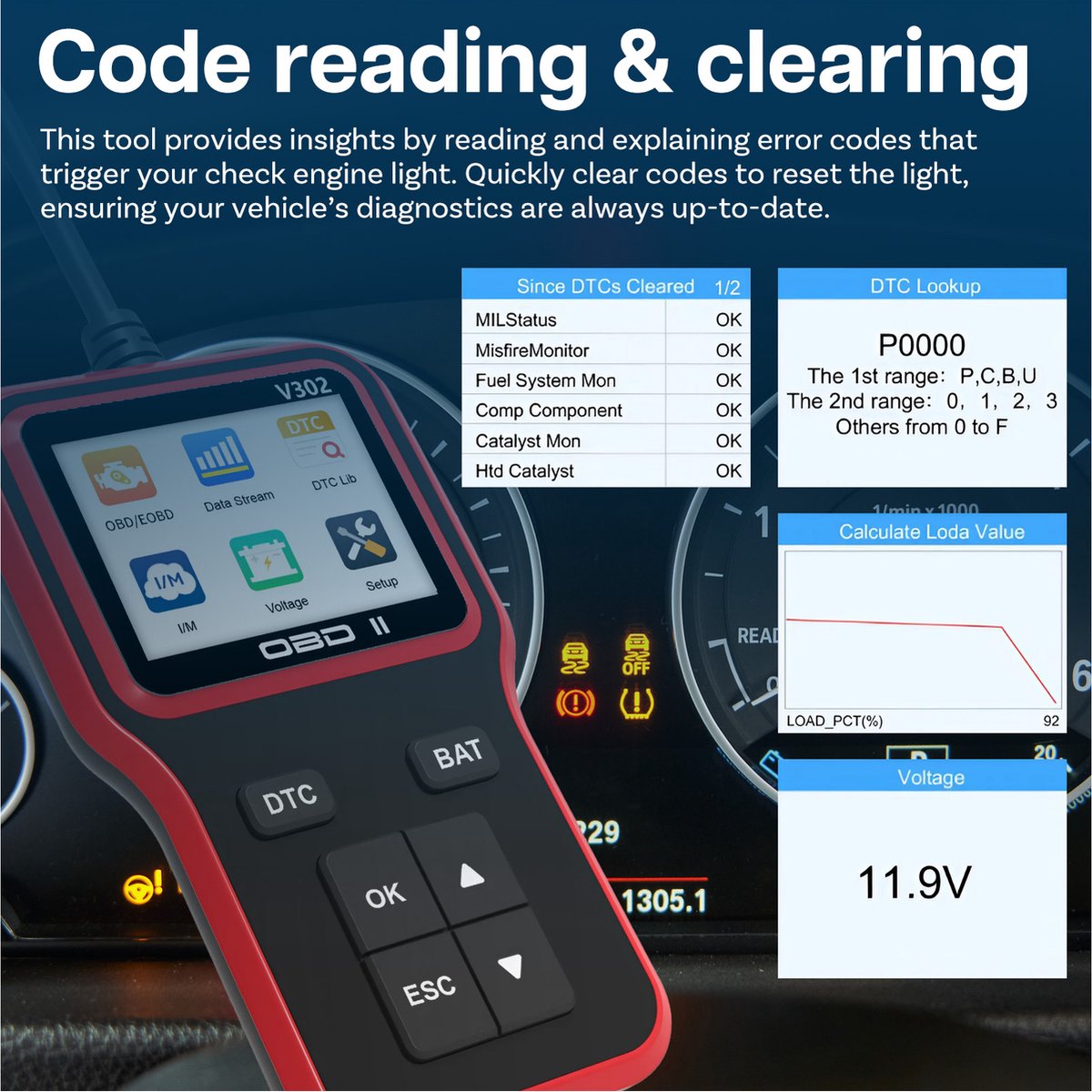 MMOBIEL OBD2 Diagnoseapparaat thumbnail 2