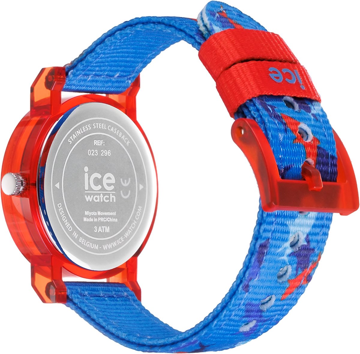Ice Watch ICE learning - Blue shark 023296 Horloge - Nylon - Blauw - Ø 32 mm