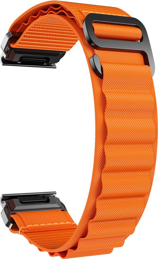 Bracelet Sport Nylon 26mm Pour Garmin Fenix 8 51mm / Fenix 7X / Fenix 6X - Séchage Rapide Et Confortable