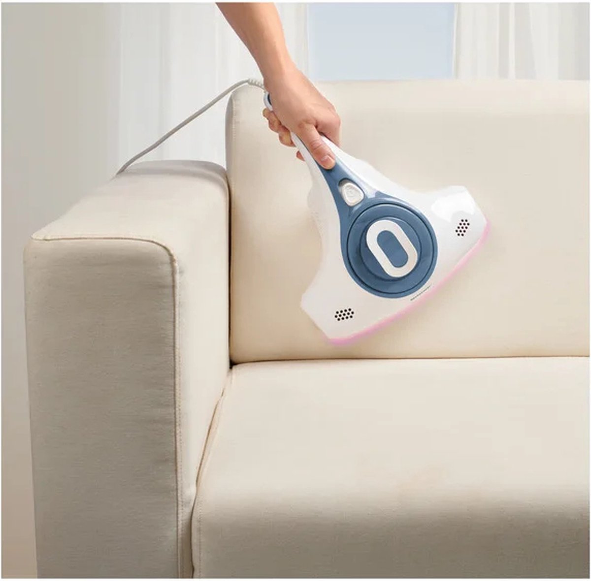 SILVERCREST® Stofmijtzuiger 300 W Blauw met UV-sterilisatie - afbeelding 3