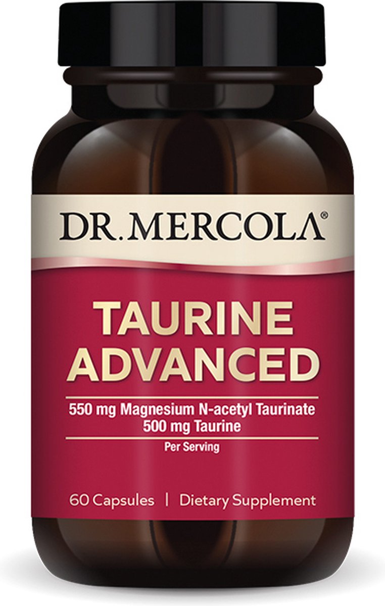 Goedkoopste Dr. Mercola - Taurine Advanced - 500 mg - 60 capsules