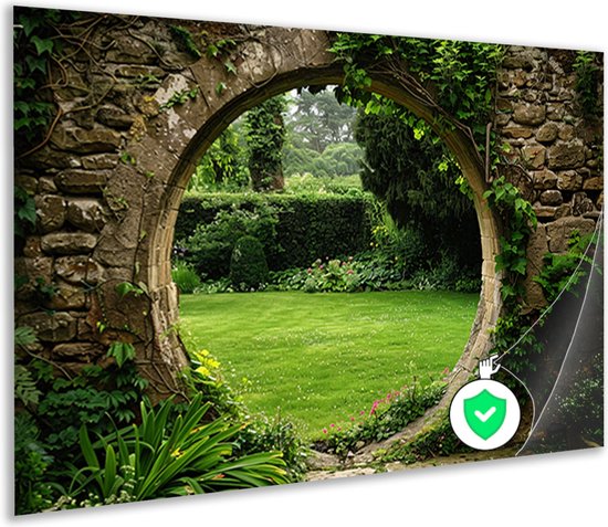 Affiches Jardin - Affiches nature - Décoration murale Arche - Décoration murale industrielle - Affiche chambre - Affiche art mural 90x60 cm