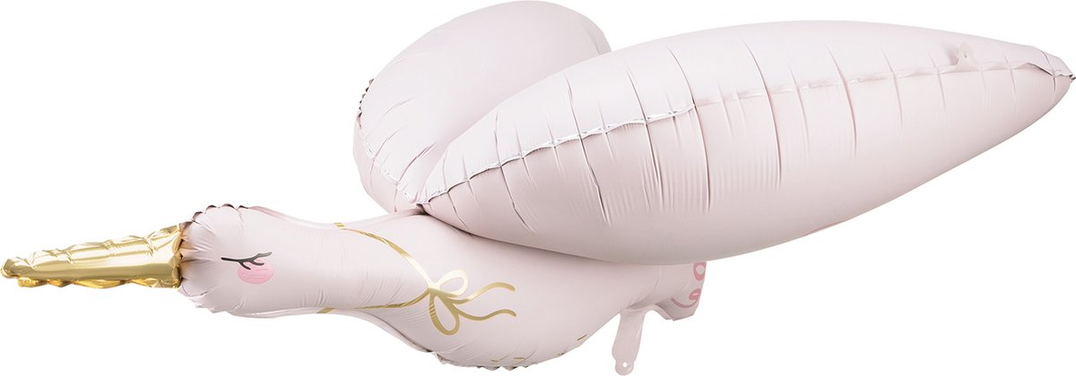 Partydeco - Folieballon Ooievaar (101 cm)
