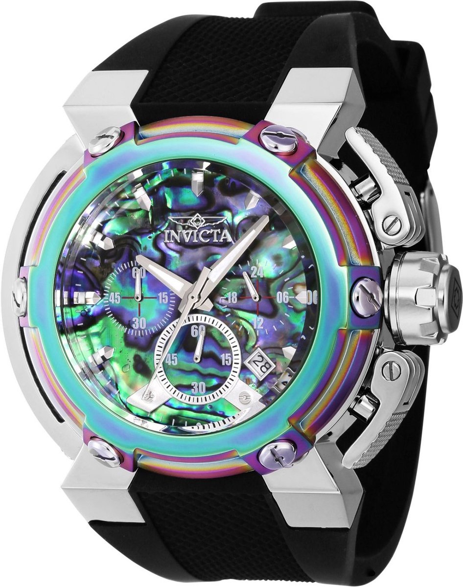 Invicta Coalition Forces - X-Wing 40064 Heren Horloge - Waterdicht - Analoog - Quartz Uurwerk - Roestvrij Staal met Multicolo