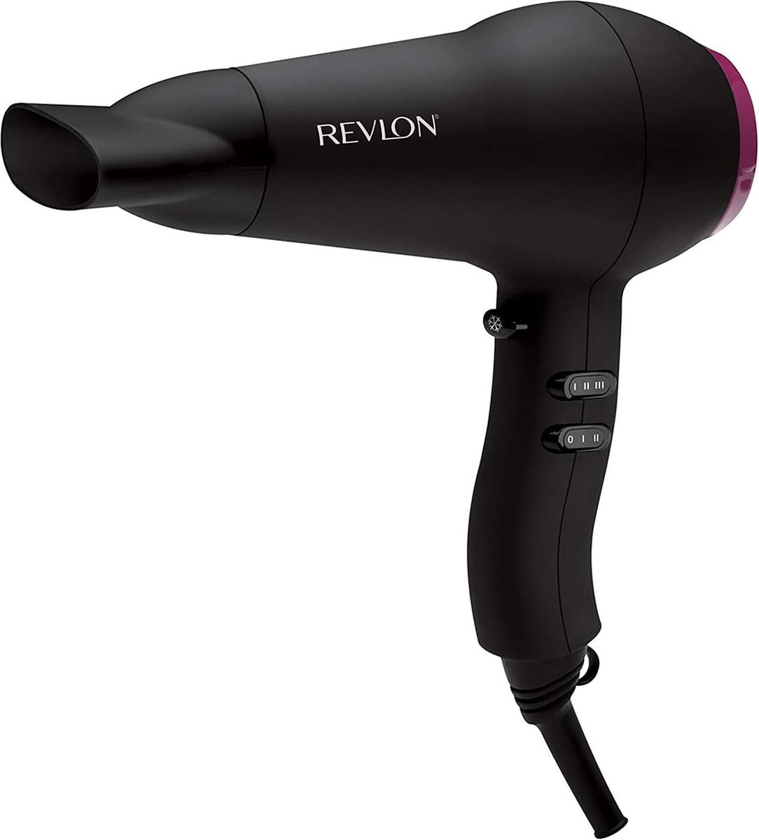 Revlon RVDR5823E3 - F?hn - 2000W - Zwart - Compact design - 3 verwarmingsfuncties - 2 snelheidsmogelijkheden