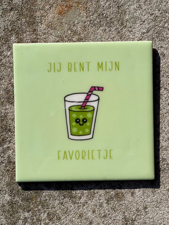 Tuile préférée | Tuile de dicton tendance | Cadeau pour une Nieuwe maison | Cadeau de pendaison de crémaillère |Cadeau d'anniversaire | Anniversaire |Anniversaire |cadeau boîte aux lettres