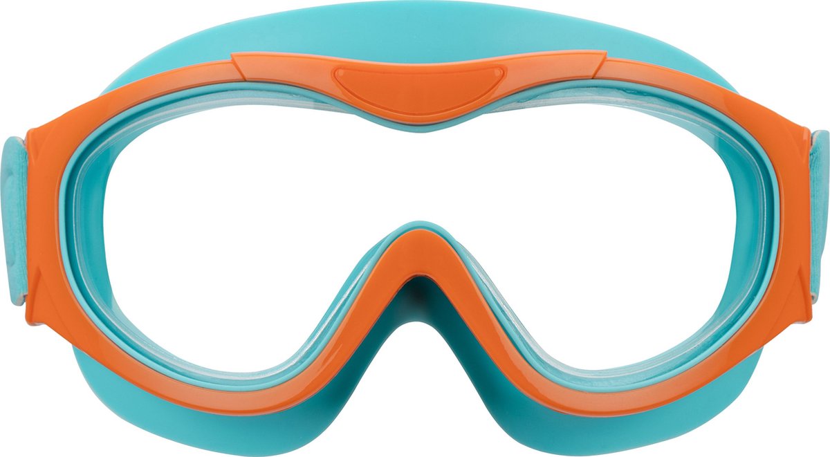Waimea Zwembril - Kinderen - Neopreen band - Oranje/Blauw - Anti - Condens — afbeelding 4
