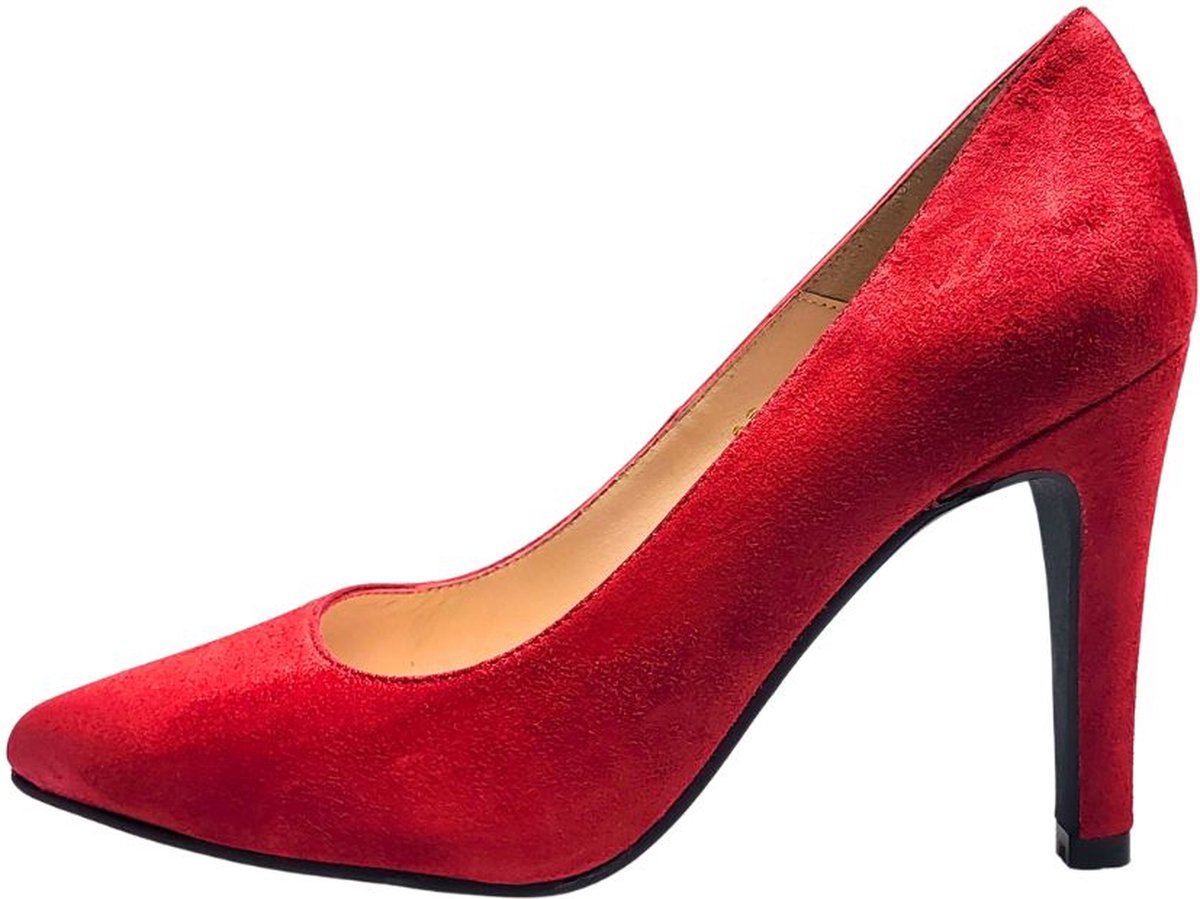 Stravers - Rode Pumps Maat 35 Kleine Maten Chique Hoge Hakken