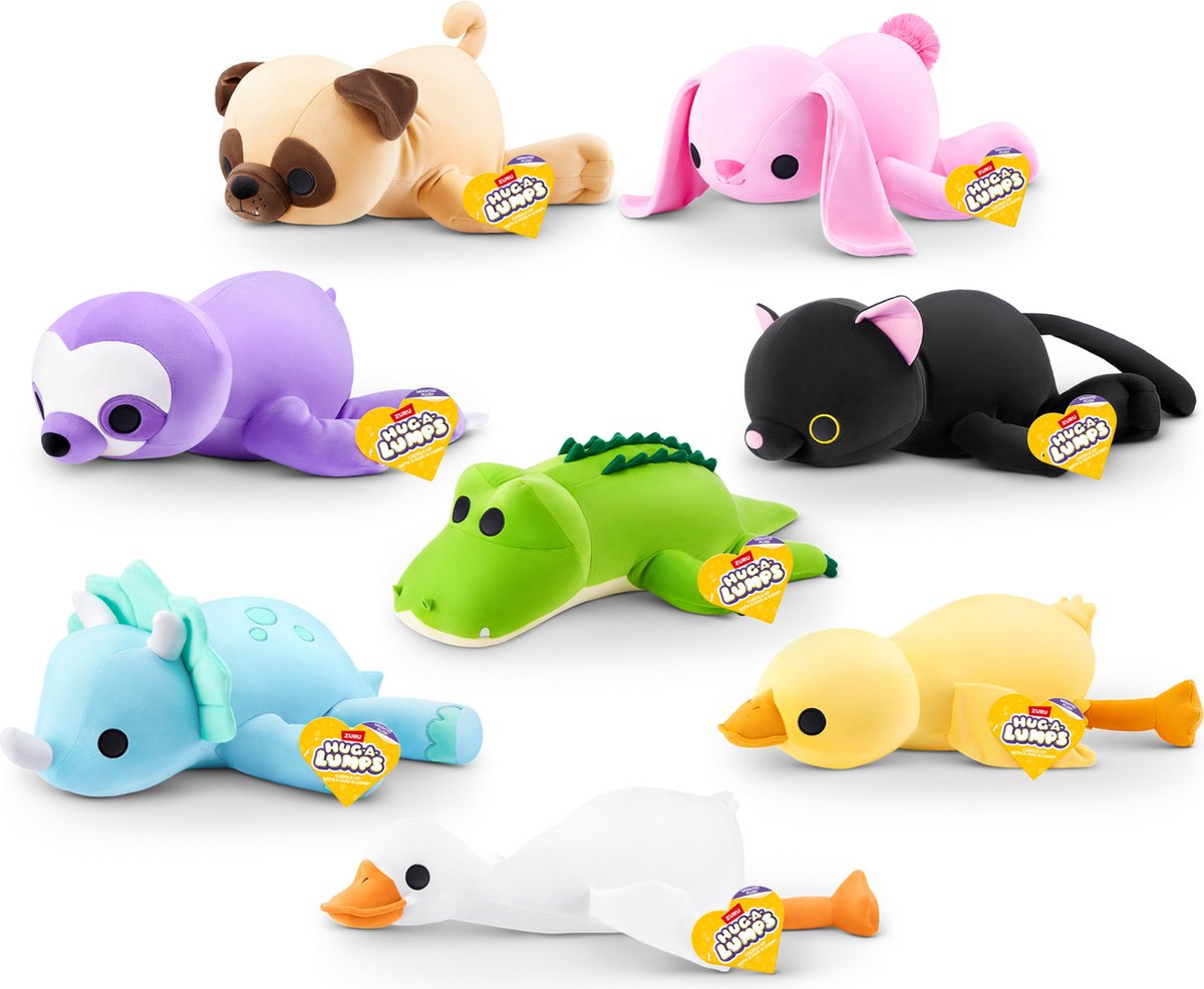 Hug-A-Lumps - Luiaard Sydney - verzwaarde knuffel - van ZURU — afbeelding 6
