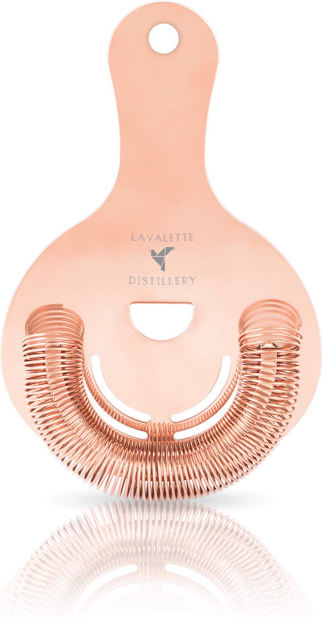 Viski Hawthorne Cocktailstrainer - roestvrijstaal - koperkleur