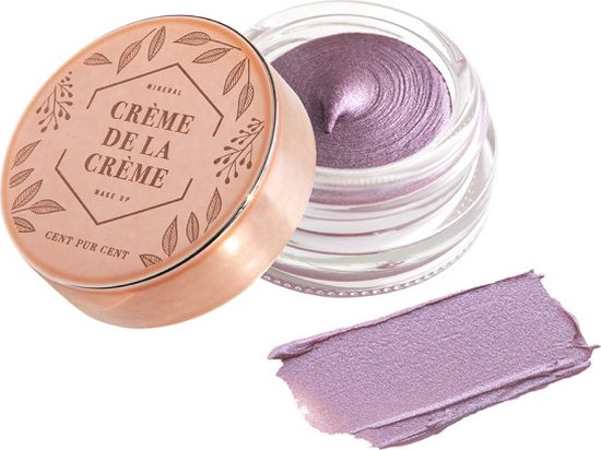 Cent Pur Cent Creme de la Creme Lila - Oogschaduw crème - Easy to use - Intense kleur